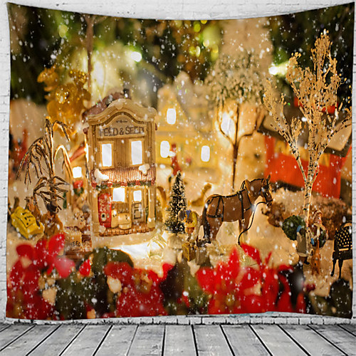 Christmas / Classic Theme Wall Decor 100% Polyester Classic / Fantasy Wall Art, 150100 cm Decoration
Christmas / Classic Theme Wall Decor 100% Polyester Classic / Fantasy Wall Art, 150100 cm Decoration