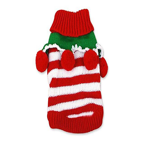 holiday festive colorful red winter warm xmas dog clothes christmas striped cozy knitted pet dog custom sweater - medium
holiday festive colorful red winter warm xmas dog clothes christmas striped cozy knitted pet dog custom sweater - medium