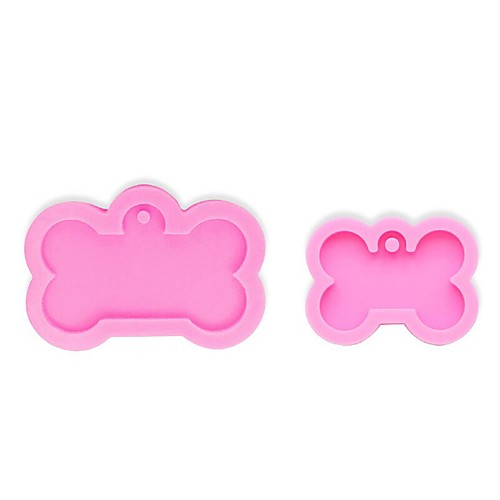 2pcs Shiny Dog Bone Shape Silicone Mold for Keychain Pendant Moulds DIY Jewelry Making Epoxy Resin mold
2pcs Shiny Dog Bone Shape Silicone Mold for Keychain Pendant Moulds DIY Jewelry Making Epoxy Resin mold