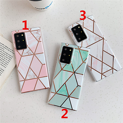 Phone Case For Samsung Galaxy Back Cover S20 Plus S20 Ultra S20 S9 S9 Plus S8 Plus S8 S10 S10 Plating IMD Geometric Pattern Marble TPU
Phone Case For Samsung Galaxy Back Cover S20 Plus S20 Ultra S20 S9 S9 Plus S8 Plus S8 S10 S10 Plating IMD Geometric Pattern Marble TPU