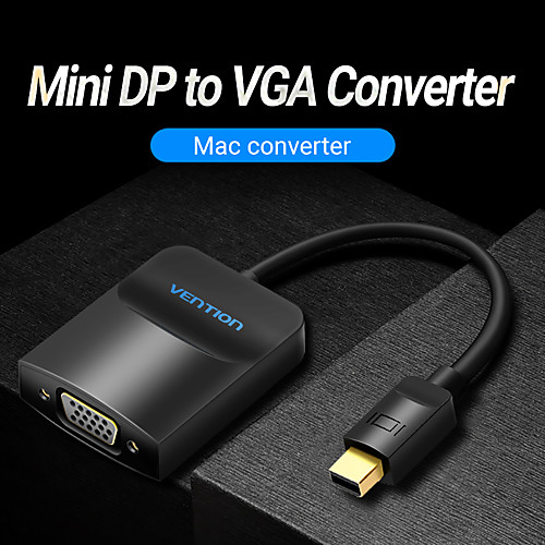 Vention Thunderbolt To VGA Converter Mini Displayport To VGA Adapter Displayport to VGA Cable For Apple MacbookAirPro2020
Vention Thunderbolt To VGA Converter Mini Displayport To VGA Adapter Displayport to VGA Cable For Apple MacbookAirPro2020