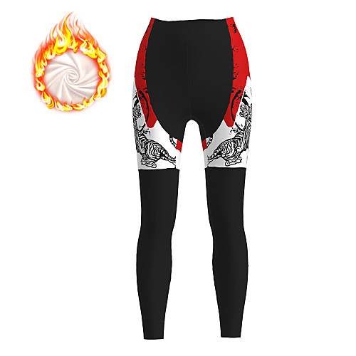 21Grams Women's Cycling Tights Winter Fleece Bike Tights Padded Shorts / Chamois Pants Fleece Lining Breathable Warm Sports Tiger Red Mountain Bike MTB Road Bike Cycling Clothing Apparel Bike Wear
21Grams Women's Cycling Tights Winter Fleece Bike Tights Padded Shorts / Chamois Pants Fleece Lining Breathable Warm Sports Tiger Red Mountain Bike MTB Road Bike Cycling Clothing Apparel Bike Wear