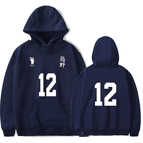 Inspired by Haikyuu Tadashi Yamaguch Hoodie Anime Polyester / Cotton Blend Letter & Number Printing Harajuku Graphic Hoodie For Women's / Men's
Inspired by Haikyuu Tadashi Yamaguch Hoodie Anime Polyester / Cotton Blend Letter & Number Printing Harajuku Graphic Hoodie For Women's / Men's