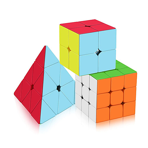 Speed Cube Set 3 pcs Magic Cube IQ Cube 222 333 Speedcubing Bundle 3D Puzzle Cube Stress Reliever Puzzle Cube Stickerless Smooth Office Desk Toys Pyramid Kid's Adults Toy Gift
Speed Cube Set 3 pcs Magic Cube IQ Cube 222 333 Speedcubing Bundle 3D Puzzle Cube Stress Reliever Puzzle Cube Stickerless Smooth Office Desk Toys Pyramid Kid's Adults Toy Gift