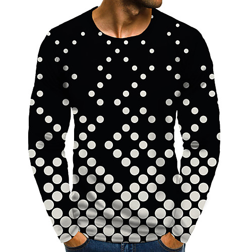 Men's T shirt 3D Print Graphic 3D Plus Size Print Long Sleeve Daily Tops Elegant Exaggerated Black
Men's T shirt 3D Print Graphic 3D Plus Size Print Long Sleeve Daily Tops Elegant Exaggerated Black