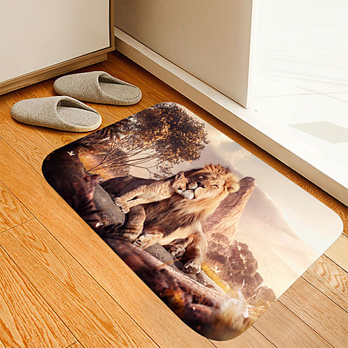 Lion and Son Digital Printing Floor Mat Modern Bath Mats Nonwoven / Memory Foam Novelty Bathroom
Lion and Son Digital Printing Floor Mat Modern Bath Mats Nonwoven / Memory Foam Novelty Bathroom