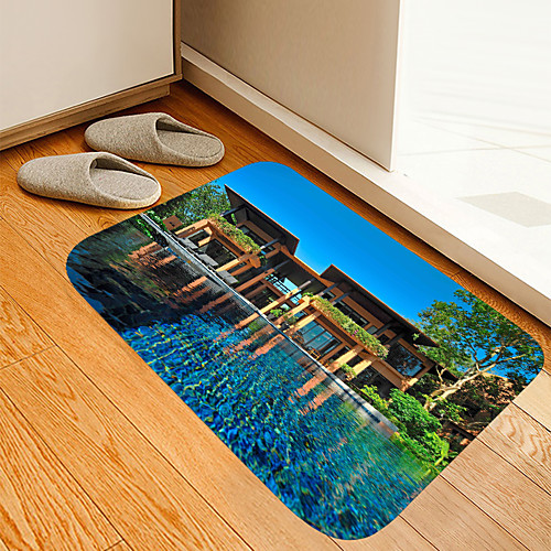 Big Pool Villa Digital Printing Floor Mat Modern Bath Mats Nonwoven / Memory Foam Novelty Bathroom
Big Pool Villa Digital Printing Floor Mat Modern Bath Mats Nonwoven / Memory Foam Novelty Bathroom