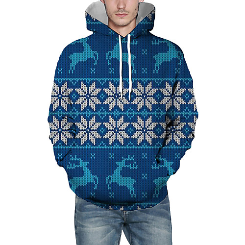 Men's Pullover Hoodie Sweatshirt Graphic Color Block 3D Hooded Christmas Daily 3D Print Christmas Hoodies Sweatshirts Long Sleeve Blue
Men's Pullover Hoodie Sweatshirt Graphic Color Block 3D Hooded Christmas Daily 3D Print Christmas Hoodies Sweatshirts Long Sleeve Blue