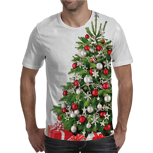 Men's T shirt 3D Print Graphic Holiday Plus Size Print Short Sleeve Daily Tops Elegant Exaggerated Round Neck White
Men's T shirt 3D Print Graphic Holiday Plus Size Print Short Sleeve Daily Tops Elegant Exaggerated Round Neck White