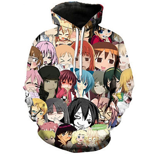 Inspired by Ahegao Ahegao Cosplay Costume Hoodie Terylene 3D Printing Harajuku Graphic Hoodie For Women's / Men's
Inspired by Ahegao Ahegao Cosplay Costume Hoodie Terylene 3D Printing Harajuku Graphic Hoodie For Women's / Men's
