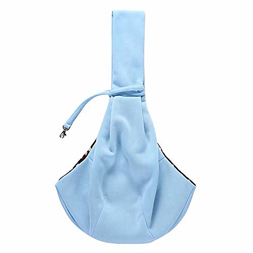 pet sling carrier bag, hands-free small dog cat carrier bag travel double-sided pouch shoulder tote blue
pet sling carrier bag, hands-free small dog cat carrier bag travel double-sided pouch shoulder tote blue