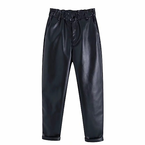 Women's Basic Streetwear Comfort Daily Going out Pants Chinos Pants Solid Colored Full Length Pocket Black
Women's Basic Streetwear Comfort Daily Going out Pants Chinos Pants Solid Colored Full Length Pocket Black