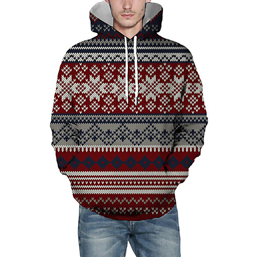 Men's Pullover Hoodie Sweatshirt Lines / Waves Graphic 3D Hooded Christmas Daily 3D Print Christmas Hoodies Sweatshirts Long Sleeve Red
Men's Pullover Hoodie Sweatshirt Lines / Waves Graphic 3D Hooded Christmas Daily 3D Print Christmas Hoodies Sweatshirts Long Sleeve Red
