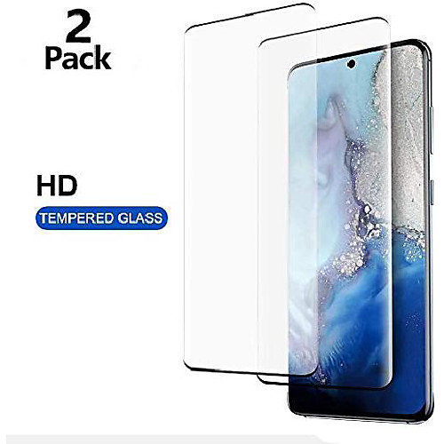 2-pack Screen Protector For Samsung Galaxy S21 Ultra S21 Tempered Glass 9h Hardness 3D full coverage HD Fingerprint Unlock Screen Protector For S20 Ultra S20 S10 Lite S9 Plus
2-pack Screen Protector For Samsung Galaxy S21 Ultra S21 Tempered Glass 9h Hardness 3D full coverage HD Fingerprint Unlock Screen Protector For S20 Ultra S20 S10 Lite S9 Plus