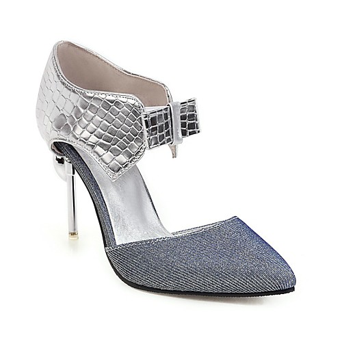 Women's Heels Stiletto Heel Pointed Toe Casual Lolita British Daily Outdoor Walking Shoes Faux Leather Rhinestone Sparkling Glitter Galaxy Geometric Black Silver / Booties / Ankle Boots
Women's Heels Stiletto Heel Pointed Toe Casual Lolita British Daily Outdoor Walking Shoes Faux Leather Rhinestone Sparkling Glitter Galaxy Geometric Black Silver / Booties / Ankle Boots