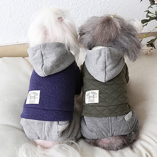 Dog Coat Jumpsuit Color Block Thick Velvet Casual / Daily Winter Dog Clothes Puppy Clothes Dog Outfits Warm Dark Green Dark Blue Costume for Girl and Boy Dog Fabric XS S M L XL
Dog Coat Jumpsuit Color Block Thick Velvet Casual / Daily Winter Dog Clothes Puppy Clothes Dog Outfits Warm Dark Green Dark Blue Costume for Girl and Boy Dog Fabric XS S M L XL