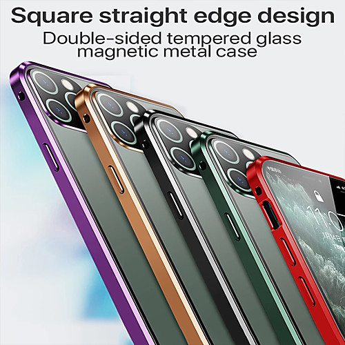 Magnetic Case For iPhone 13 12 Mini Pro Max Double Sided Glass 360 Protection Shockproof Magnetic Adsorption Case Clear Case for iPhone 11/X/XS XR XS Max 7 Plus/8 Plus
Magnetic Case For iPhone 13 12 Mini Pro Max Double Sided Glass 360 Protection Shockproof Magnetic Adsorption Case Clear Case for iPhone 11/X/XS XR XS Max 7 Plus/8 Plus