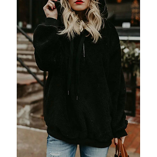 Women's Pullover Hoodie Sweatshirt Plain Zipper Daily Casual Fuzzy Hoodies Sweatshirts Loose Blushing Pink Wine Gray
Women's Pullover Hoodie Sweatshirt Plain Zipper Daily Casual Fuzzy Hoodies Sweatshirts Loose Blushing Pink Wine Gray