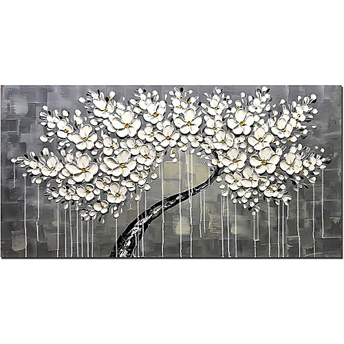 Oil Painting Hand Painted Horizontal Panoramic Floral / Botanical Modern Rolled Canvas (No Frame)
Oil Painting Hand Painted Horizontal Panoramic Floral / Botanical Modern Rolled Canvas (No Frame)