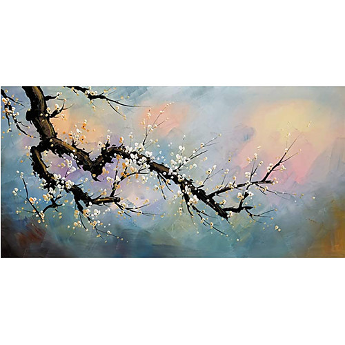 Oil Painting Hand Painted Horizontal Panoramic Floral / Botanical Modern Rolled Canvas (No Frame)
Oil Painting Hand Painted Horizontal Panoramic Floral / Botanical Modern Rolled Canvas (No Frame)