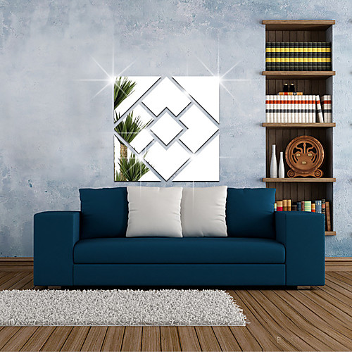 Rectangular Geometry shapes Wall Stickers Mirror Wall Stickers Decorative Wall Stickers, Acrylic Home Decoration Wall Decal Wall Decoration 1pc 4040CM
Rectangular Geometry shapes Wall Stickers Mirror Wall Stickers Decorative Wall Stickers, Acrylic Home Decoration Wall Decal Wall Decoration 1pc 4040CM