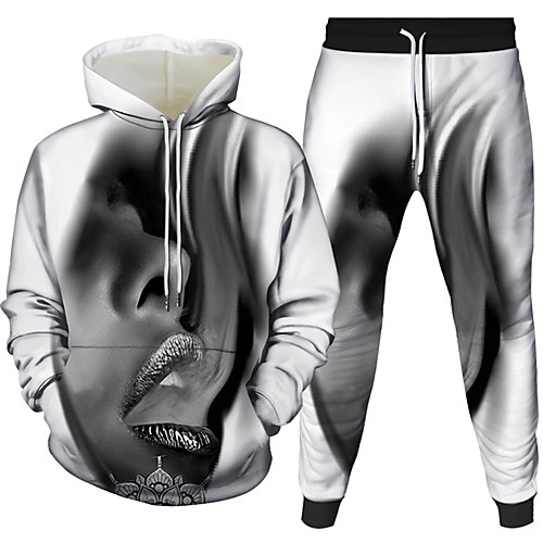 Men's 3D Hoodies Set Graphic 3D 2 Piece Hooded Daily 3D Print Casual Hoodies Sweatshirts Long Sleeve Purple Yellow White
Men's 3D Hoodies Set Graphic 3D 2 Piece Hooded Daily 3D Print Casual Hoodies Sweatshirts Long Sleeve Purple Yellow White