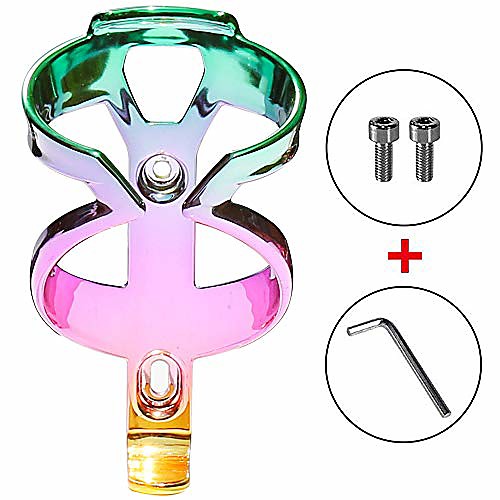 bike water bottle cage with screws - easy to mount - lightweight mountain/road bicycle drink holder for cups cage(greenpurple)
bike water bottle cage with screws - easy to mount - lightweight mountain/road bicycle drink holder for cups cage(greenpurple)