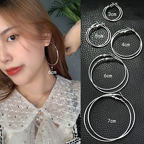 Women's Drop Earrings Hoop Earrings Earrings Geometrical Holiday Sun Wedding Stylish Punk Trendy Rock Boho Earrings Jewelry Silver / Gold For Christmas Wedding Halloween Birthday Festival 5 Pairs
Women's Drop Earrings Hoop Earrings Earrings Geometrical Holiday Sun Wedding Stylish Punk Trendy Rock Boho Earrings Jewelry Silver / Gold For Christmas Wedding Halloween Birthday Festival 5 Pairs
