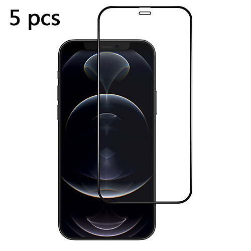 Apple Screen Protector iPhone 12 / iPhone 12 Mini / iPhone 12 Pro / iPhone 12 Pro Max High Definition (HD) Front Screen Protector 5 pcs Tempered Glass
Apple Screen Protector iPhone 12 / iPhone 12 Mini / iPhone 12 Pro / iPhone 12 Pro Max High Definition (HD) Front Screen Protector 5 pcs Tempered Glass