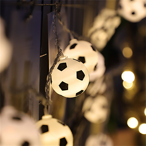 LED Soccer Balls String Garland Decoration Bedrooms Home Theme Party Christmas Decorative Football Fairy Lights Battery
LED Soccer Balls String Garland Decoration Bedrooms Home Theme Party Christmas Decorative Football Fairy Lights Battery