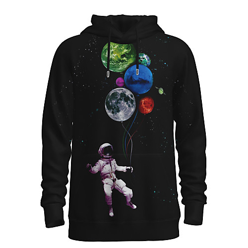 Men's Pullover Hoodie Sweatshirt Graphic 3D Astronaut Hooded Daily 3D Print 3D Print Casual Hoodies Sweatshirts Long Sleeve Black
Men's Pullover Hoodie Sweatshirt Graphic 3D Astronaut Hooded Daily 3D Print 3D Print Casual Hoodies Sweatshirts Long Sleeve Black