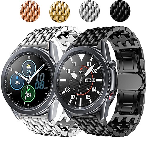 Smart Watch Band for Samsung Galaxy 1 pcs Business Band Stainless Steel Replacement Wrist Strap for Galaxy Watch 3 45mm
Smart Watch Band for Samsung Galaxy 1 pcs Business Band Stainless Steel Replacement Wrist Strap for Galaxy Watch 3 45mm