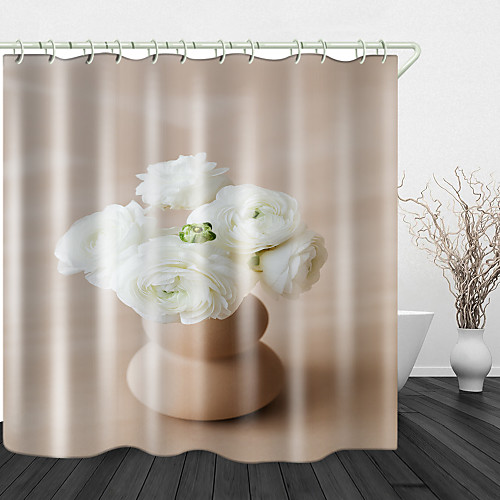 Gourd White Rose Digital Printing Shower Curtain Shower Curtains Hooks Modern Polyester New Design 72 Inch
Gourd White Rose Digital Printing Shower Curtain Shower Curtains Hooks Modern Polyester New Design 72 Inch