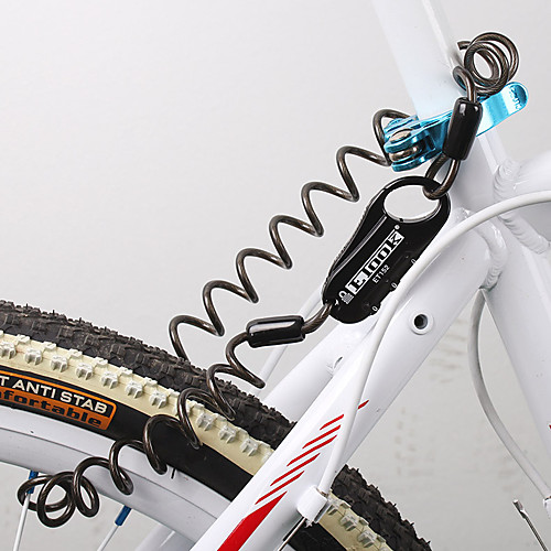 Bike Lock Bike Cable Lock Portable Lightweight Materials Flexible Locking Security Self Coiling For Road Bike Mountain Bike MTB Folding Bike Recreational Cycling Fixed Gear Bike Cycling Bicycle Zinc
Bike Lock Bike Cable Lock Portable Lightweight Materials Flexible Locking Security Self Coiling For Road Bike Mountain Bike MTB Folding Bike Recreational Cycling Fixed Gear Bike Cycling Bicycle Zinc