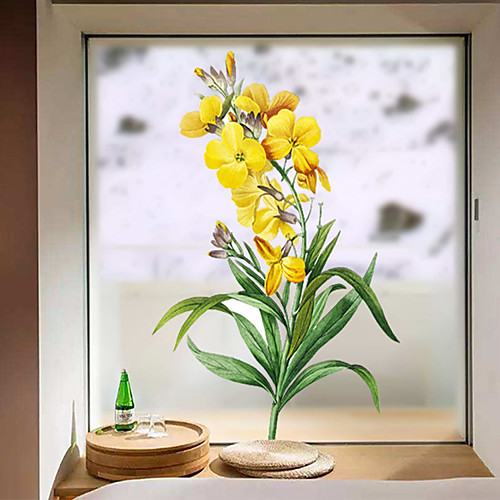 Frosted Privacy Floral Pattern Window Film Home Bedroom Bathroom Glass Window Film Stickers Self Adhesive Sticker 6058cm
Frosted Privacy Floral Pattern Window Film Home Bedroom Bathroom Glass Window Film Stickers Self Adhesive Sticker 6058cm