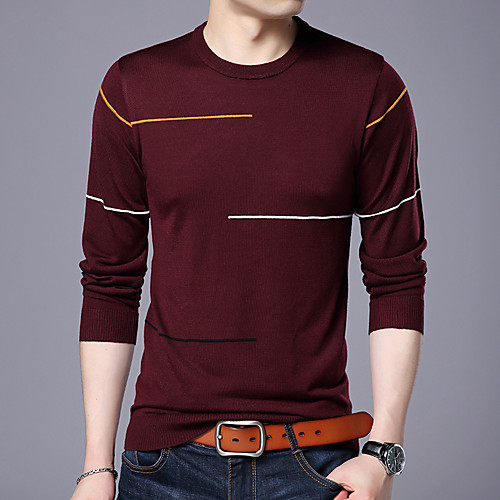 Men's Stylish 80' Knitted Braided Polka Dot Color Block Cardigan Pullover Sweater Acrylic Fibers Long Sleeve Sweater Cardigans Crew Neck Fall Winter Black Red Gray
Men's Stylish 80' Knitted Braided Polka Dot Color Block Cardigan Pullover Sweater Acrylic Fibers Long Sleeve Sweater Cardigans Crew Neck Fall Winter Black Red Gray
