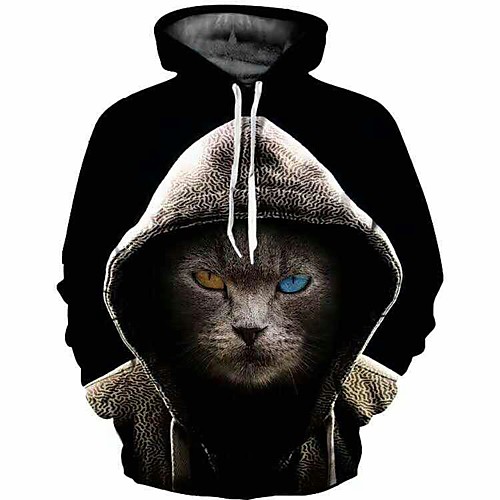 Inspired by Animal Cat Lion Dog Cosplay Costume Hoodie Plush Fabric 3D Printing Harajuku Graphic Hoodie For Women's / Men's
Inspired by Animal Cat Lion Dog Cosplay Costume Hoodie Plush Fabric 3D Printing Harajuku Graphic Hoodie For Women's / Men's