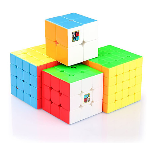 Speed Cube Set 4 pcs Magic Cube IQ Cube 222 333 444 Speedcubing Bundle Stress Reliever Puzzle Cube Stickerless Smooth Office Desk Toys Kid's Adults Toy Gift
Speed Cube Set 4 pcs Magic Cube IQ Cube 222 333 444 Speedcubing Bundle Stress Reliever Puzzle Cube Stickerless Smooth Office Desk Toys Kid's Adults Toy Gift