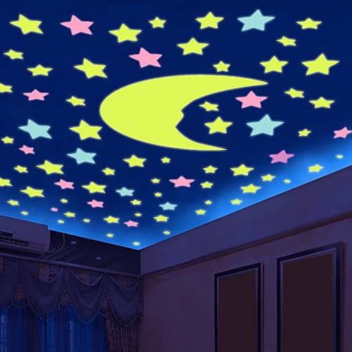 Luminous Wall Stickers Kids Room & kindergarten, Removable Plastic Home Decoration Wall Decal
Luminous Wall Stickers Kids Room & kindergarten, Removable Plastic Home Decoration Wall Decal