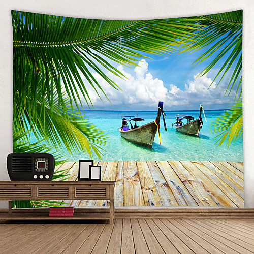 Wooden Board Boat The Sea Digital Printed Tapestry Classic Theme Wall Decor 100% Polyester Contemporary Wall Art Wall Tapestries Decoration
Wooden Board Boat The Sea Digital Printed Tapestry Classic Theme Wall Decor 100% Polyester Contemporary Wall Art Wall Tapestries Decoration