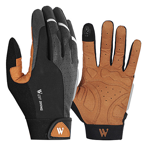 Bike Gloves / Cycling Gloves Touch Gloves Reflective Wearable Breathable Skidproof Full Finger Gloves Sports Gloves Lycra Black / Yellow for Adults' Cycling / Bike Activity & Sports Gloves
Bike Gloves / Cycling Gloves Touch Gloves Reflective Wearable Breathable Skidproof Full Finger Gloves Sports Gloves Lycra Black / Yellow for Adults' Cycling / Bike Activity & Sports Gloves