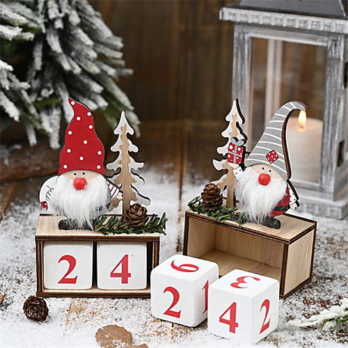 Santa Claus Wooden Calendar Decorations Decorations Calendar Countdown Decorations
Santa Claus Wooden Calendar Decorations Decorations Calendar Countdown Decorations