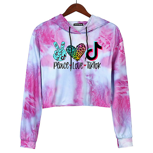 Inspired by Tie Dye Cosplay Crop Top Hoodie Polyster Pattern Tie Dye Printing Cat Ear Crop Top For Women's
Inspired by Tie Dye Cosplay Crop Top Hoodie Polyster Pattern Tie Dye Printing Cat Ear Crop Top For Women's