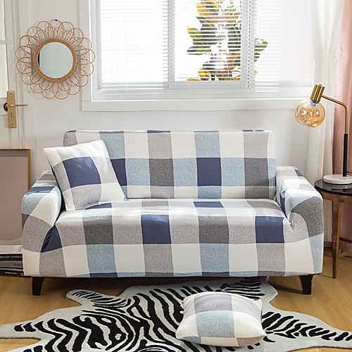 Grid Print 1-Piece Sofa Cover Couch Cover Furniture Protector Soft Stretch Slipcover Spandex Jacquard Fabric Super Fit for 1~4 Cushion Couch and L Shape Sofa,Easy to Install(1 Free Cushion Cover)
Grid Print 1-Piece Sofa Cover Couch Cover Furniture Protector Soft Stretch Slipcover Spandex Jacquard Fabric Super Fit for 1~4 Cushion Couch and L Shape Sofa,Easy to Install(1 Free Cushion Cover)