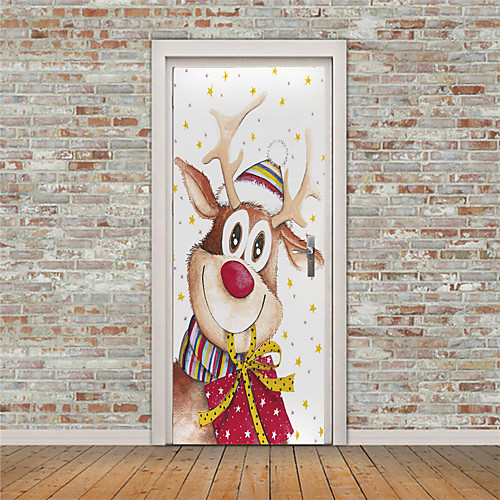 Christmas Self-adhesive Creative Door Stickers Living Room Diy Decoration Home Waterproof Wall Stickers
Christmas Self-adhesive Creative Door Stickers Living Room Diy Decoration Home Waterproof Wall Stickers
