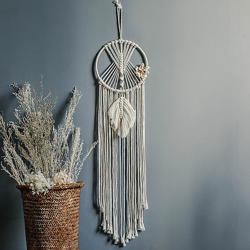 Boho Dream Catcher Handmade Gift Wall Hanging Decor Art Ornament Craft Woven Macrame for Kids Bedroom Wedding Festival 9520cm
Boho Dream Catcher Handmade Gift Wall Hanging Decor Art Ornament Craft Woven Macrame for Kids Bedroom Wedding Festival 9520cm