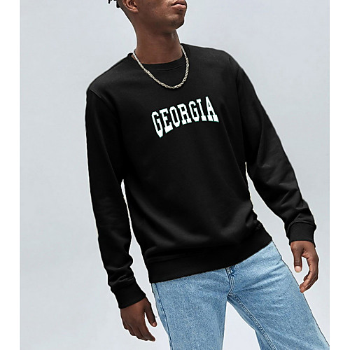 Men's Pullover Sweatshirt Graphic Round Neck Basic Hoodies Sweatshirts Long Sleeve Loose Wine Black Beige
Men's Pullover Sweatshirt Graphic Round Neck Basic Hoodies Sweatshirts Long Sleeve Loose Wine Black Beige