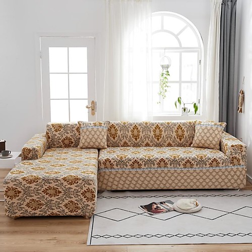 Couch Cover Stretch Slipcover Furniture Protector Super Soft Floral Print Fabric Fit for Armchair/Loveseat/Three Seater/Four Seater/L shaped sofa,Easy to Install
Couch Cover Stretch Slipcover Furniture Protector Super Soft Floral Print Fabric Fit for Armchair/Loveseat/Three Seater/Four Seater/L shaped sofa,Easy to Install