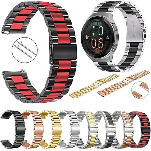 Metal Stainless Steel Watch Band for Huawei Watch GT 2e / GT2 46mm / GT Active / Magic Watch 2 46mm / Honor Magic / Watch 2 Pro Replaceable Bracelet Wrist Strap Wristband
Metal Stainless Steel Watch Band for Huawei Watch GT 2e / GT2 46mm / GT Active / Magic Watch 2 46mm / Honor Magic / Watch 2 Pro Replaceable Bracelet Wrist Strap Wristband