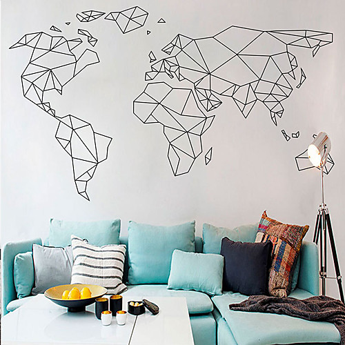 Nordic Style Map Geometry Art Wall Sticker For House Decoration Living Room Bedroom Decor Art Decals Mural Vinyl Wall Stickers
Nordic Style Map Geometry Art Wall Sticker For House Decoration Living Room Bedroom Decor Art Decals Mural Vinyl Wall Stickers